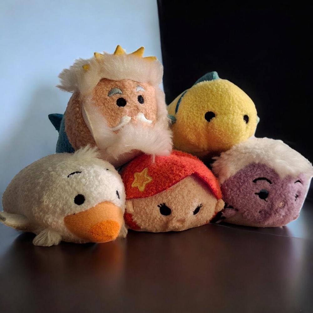 Tsum Tsum little mermaid set of 5